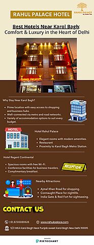 best hotels near karol bagh | Piktochart Visual Editor