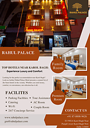 Luxury & Comfort: Top Hotels Near Karol Bagh