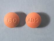 Oxycodone 60 mg Pills(Bi-convex Orange Tablets)