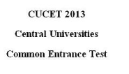 CUCET 2013 Result CUCET PG Result CUCET Counselling www.cucet2013.co.in