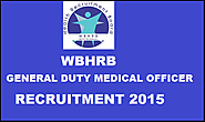 West Bengal Health Recruitment Board (WBHRB) Jobs 2015- Apply Online