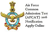 AFCAT 1 2016 Online Registration is Going to Start - Recruitment Exams, Exam Preparation, Exam Results