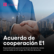 E1Plantilla de acuerdo de cooperación como descarga en PDF para la cooperación entre empresas