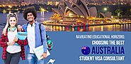 Navigating Educational Horizons: Choosing the Best Australia Student Visa Consultant