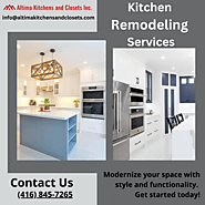 Website at https://altimakitchensandclosets.com/kitchen-remodeling-contractor/