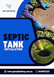 Get Reliable Septic Tank Installation services