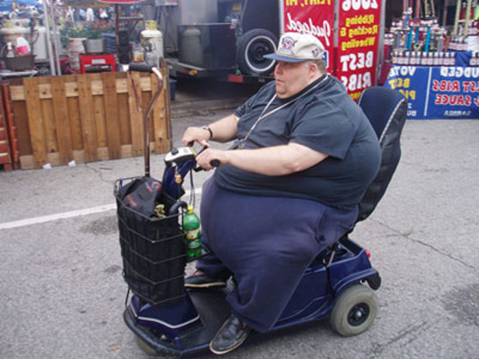 Resulta ng larawan para sa Overweight on a scooter