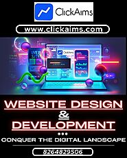 Conquer the Digital Landscape: ClickAims Your Ultimate Guide to Website Design & Development in India