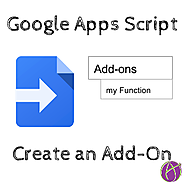 Google Apps Script: Create an Add-On