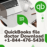 QuickBooks file doctor Download+1-844-476-5438