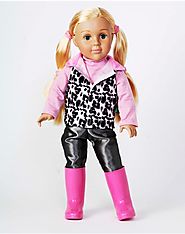 "Happy in Pink!" Dollie - 18 inch Play Doll