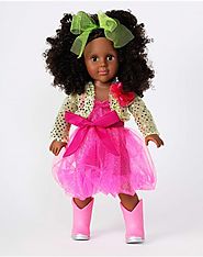 "Party Princess" Dollie - 18 inch Play Doll (African American)