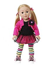 Glitter Glam Dollie - 18 inch Play Doll | Dollie & Me