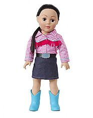 "Rodeo Girl" Dollie - 18 inch Play Doll