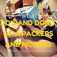 Do's And Don't Of A Packers And Movers