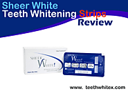 Sheer White Teeth Whitening Strips (Double Pack) Review - Get a Dazzling Smile! - TeethWhiteX