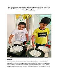 Community Kitchen Activities for Preschoolers at Hidden Stars School - Download - 4shared - Hidden Stars School