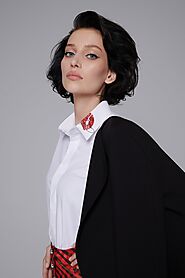 Her Last Kiss Shirt with Trendy Lip Print Design at Kkoncept
