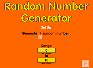 Tool for randomly gernerating numbers