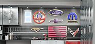 Metal Signs Featuring Ford and Mustang Logos | Chrome Domz