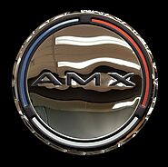 AMX Metal Badge - Large Stainless Steel Wall Signs