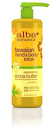 Alba Botanica Hawaiian, Cocoa Butter Hand & Body Lotion, 24 Ounce