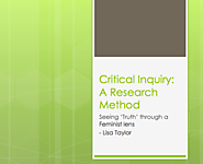 Critical Inquiry: A Research Method