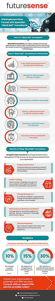 Benefits of Hiring an EPM Implementation Partner with a Team of Black Belt Consultants for EPM Services