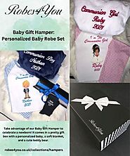 Baby Gift Hamper: Personalized Baby Robe Set | Robes4you