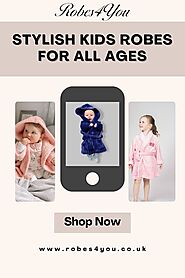 Comfortable and Stylish Kids Robes for All Ages | Robes4you