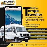 Explore Comfort and Convenience: Book Tempo Traveller on Rent with Solapur Travel Experia: Solapur Travel Experia