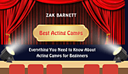 Everything You Need to Know About Acting Camps for Beginners