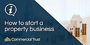 How can you start a property business?