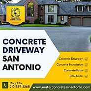 Concrete Driveway Construction Services in San Antonio