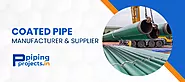 Coated Pipe Manufacturer & Supplier in India - Piping Projects
