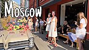 Discovering the Sizzling Nightlife of Moscow’s Malaya Bronnaya: An Evening City Tour - Digital Vlog