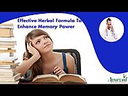 Effective Herbal Formula To Enhance Memory Power