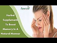 Herbal Supplements To Boost Memory In A Natural Manner