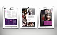 3x Tablet Portfolio Templates Bundle for Indesign