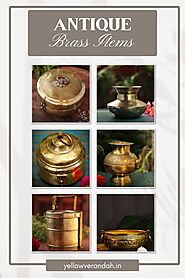 Antique Brass Items Online at Yellow Verandah