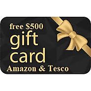 Free Gift Card $500 Giveaway 