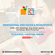 Professional Web Design & Development Course - Digital ICT Academy