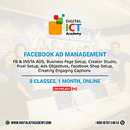 Facebook AD Management Course - Digital ICT Academy