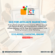 SEO for Affilliate Marketing Course - Digital ICT Academy