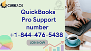 Quickbooks pro support number +1-844-476-5438