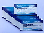What is Suboxone - Subutex Strips & Pills Online