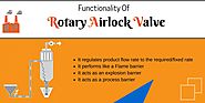 Rotary Airlock Valve To Feed Pneumatic Conveying Systems