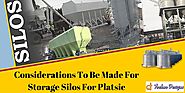 Considerations To Be Made For Storage Silos For Plastic