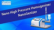 Introduces the structure and operation of the microjet high-pressure homogenizer