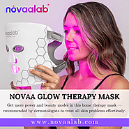 Glow Like Never Before with NOVAA Glow Therapy Mask!